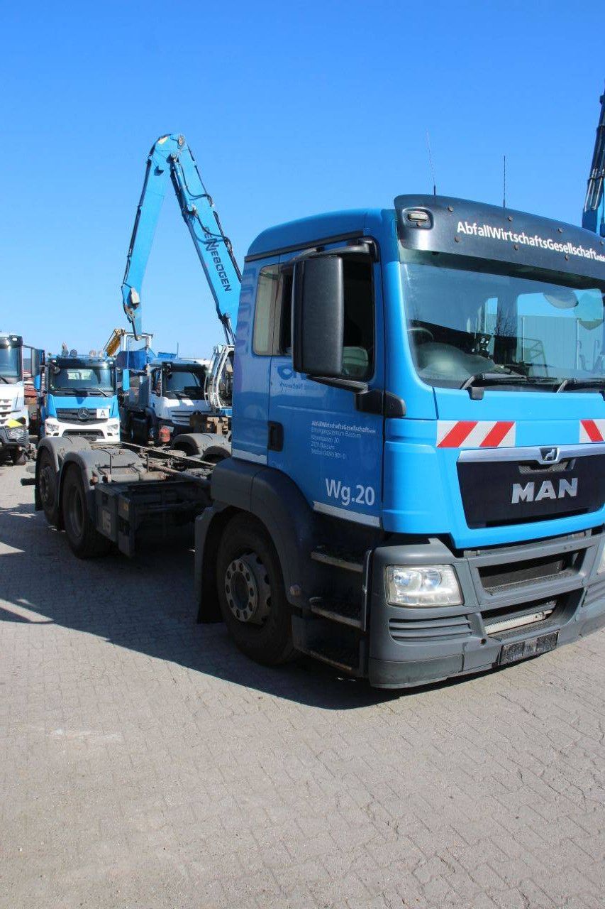 Fahrgestell mit Fahrerhaus MAN TGS 26.320 Diesel 320 PS Baujahr 2014