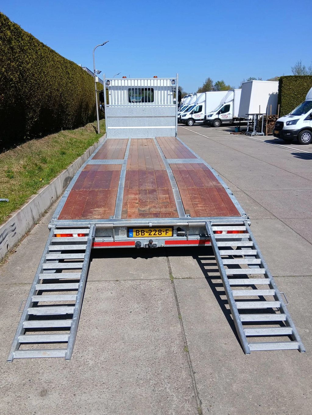 DAF XB 210 Oprij XB 7,7 m. (16-77) Veldhuizen