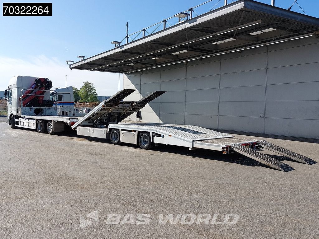 DAF XF XF 530 6X2 NL-Combi HMF 1120 K-RC Kran Crane Transporter Lift-Axle ACC Euro 6