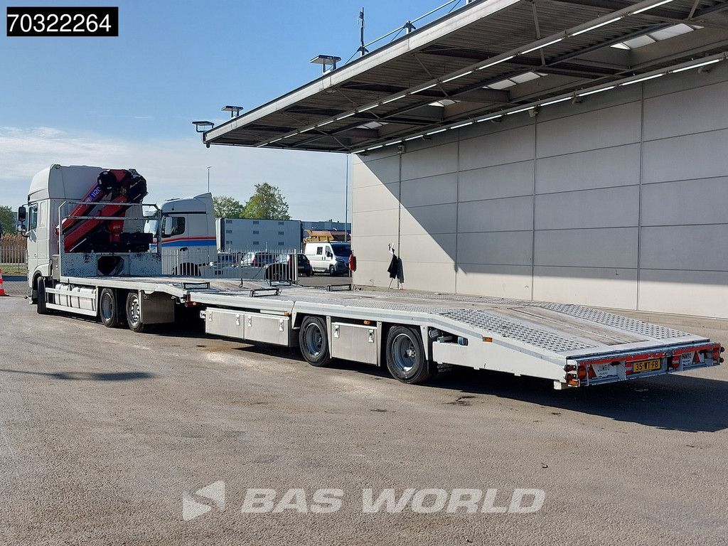 DAF XF XF 530 6X2 NL-Combi HMF 1120 K-RC Kran Crane Transporter Lift-Axle ACC Euro 6