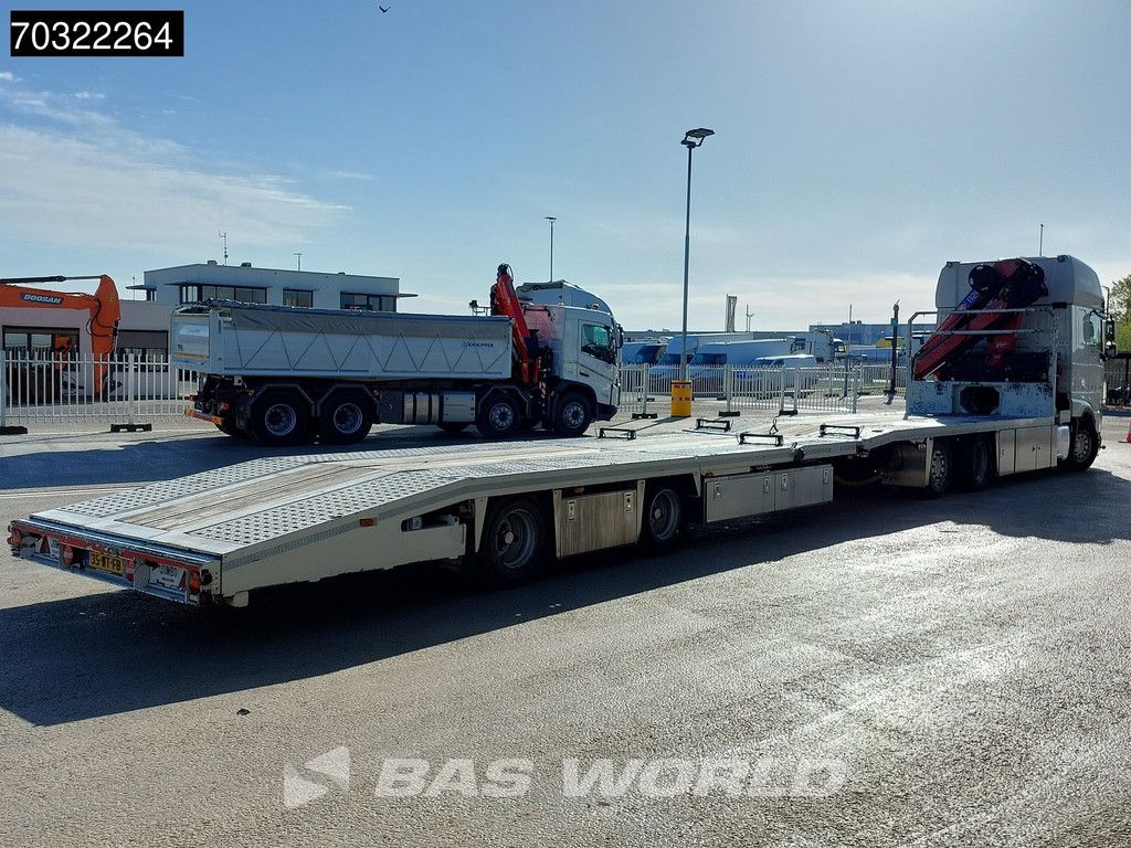 DAF XF XF 530 6X2 NL-Combi HMF 1120 K-RC Kran Crane Transporter Lift-Axle ACC Euro 6