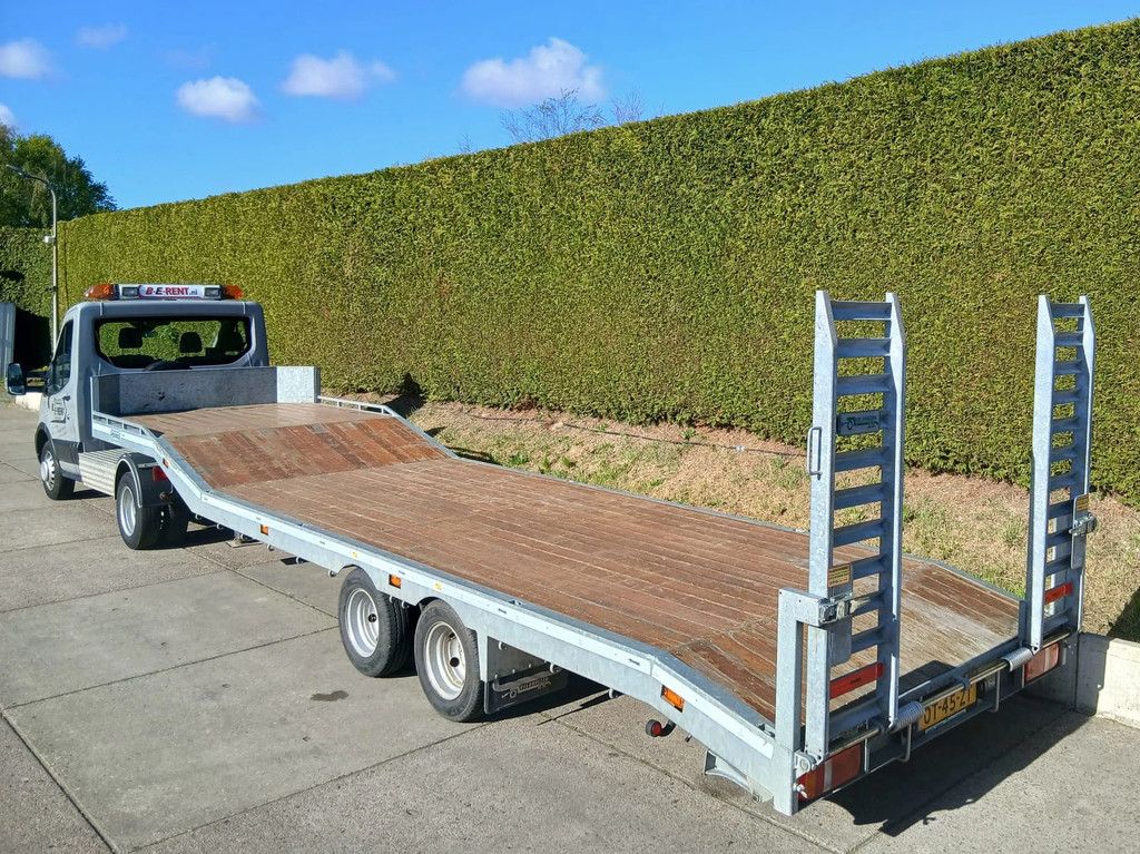 Ford Transit + smi-dieplader oplegger 8,5 m.