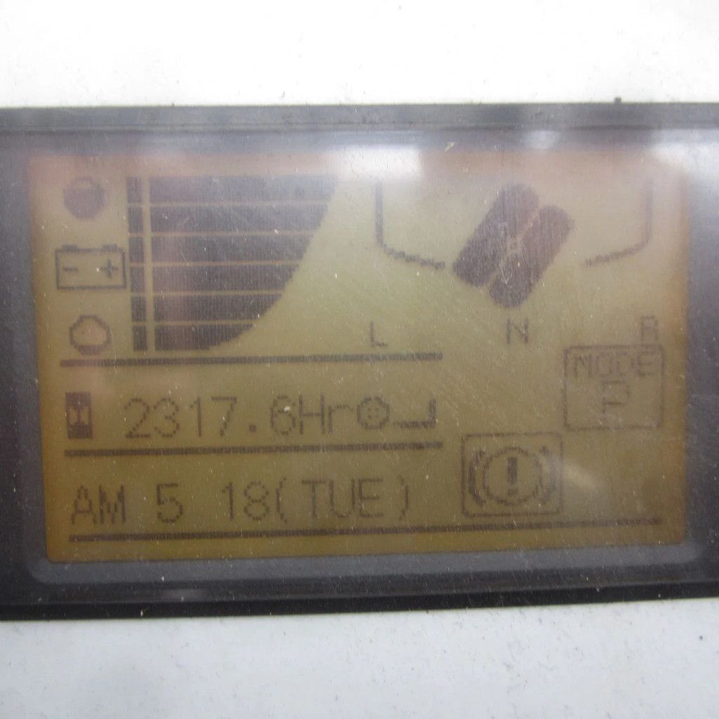 Nissan Heftruck L16Q, elek., triplex, side shift, vorkverstelling.