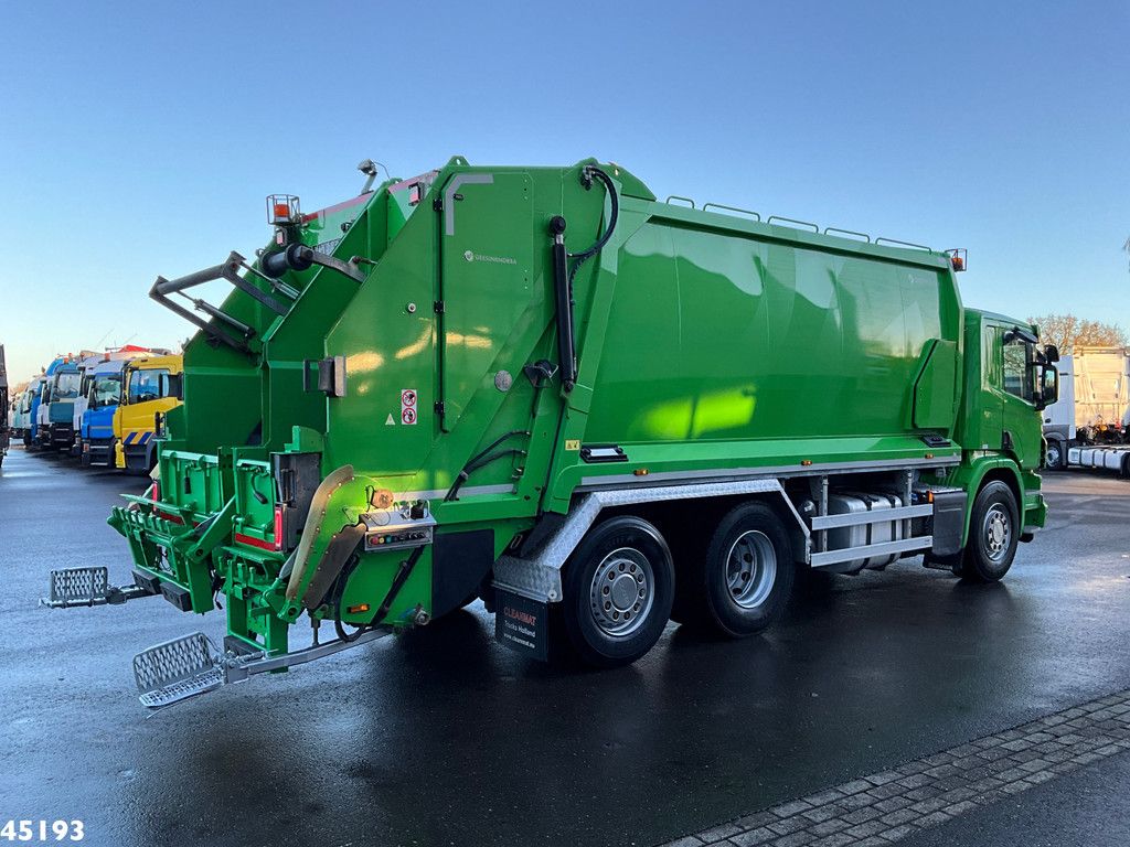 Scania P410 Euro 6 Geesink / Norba MF300, 21m³