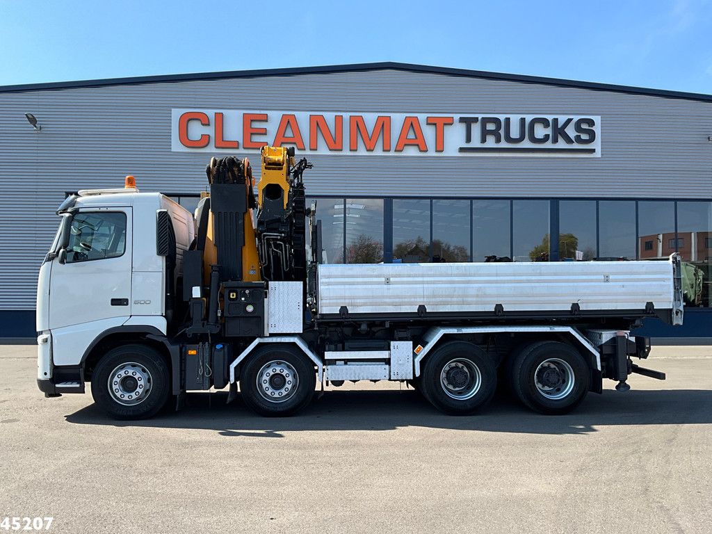 Volvo FH 500 8x4 Effer 65 Tonmeter laadkraan + Fly-Jib