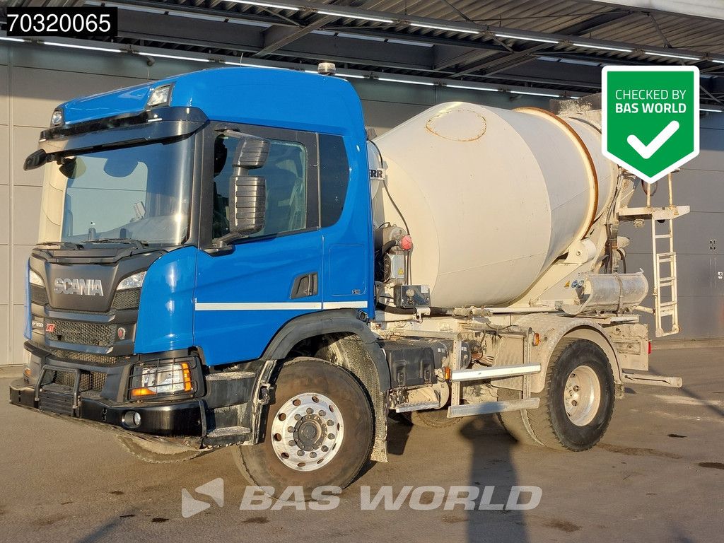 Scania P360 4X2 5m3 Liebherr mixer Steel suspension Retarder Automatic Euro 6