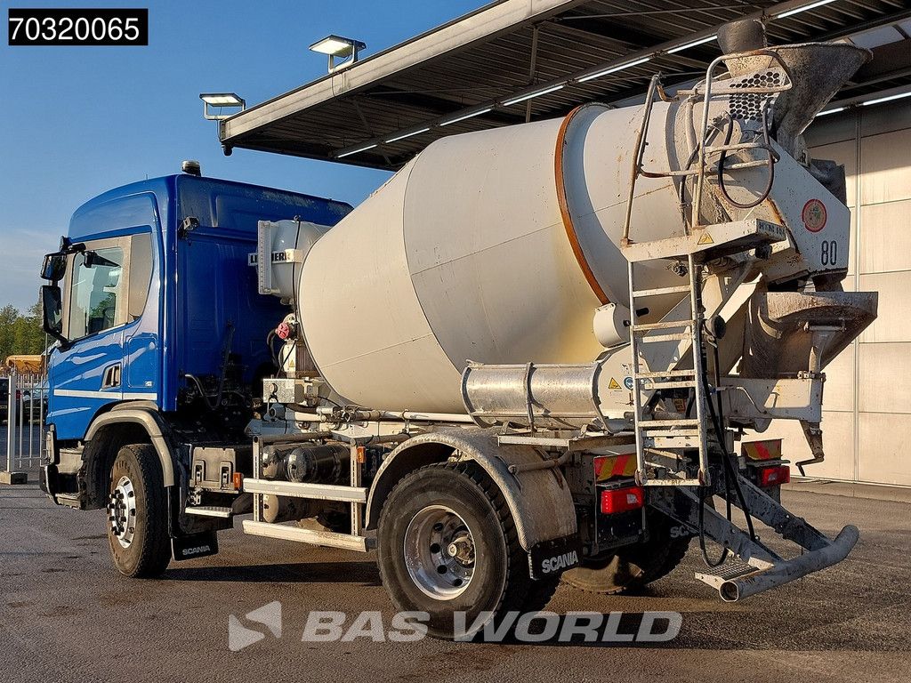 Scania P360 4X2 5m3 Liebherr mixer Steel suspension Retarder Automatic Euro 6