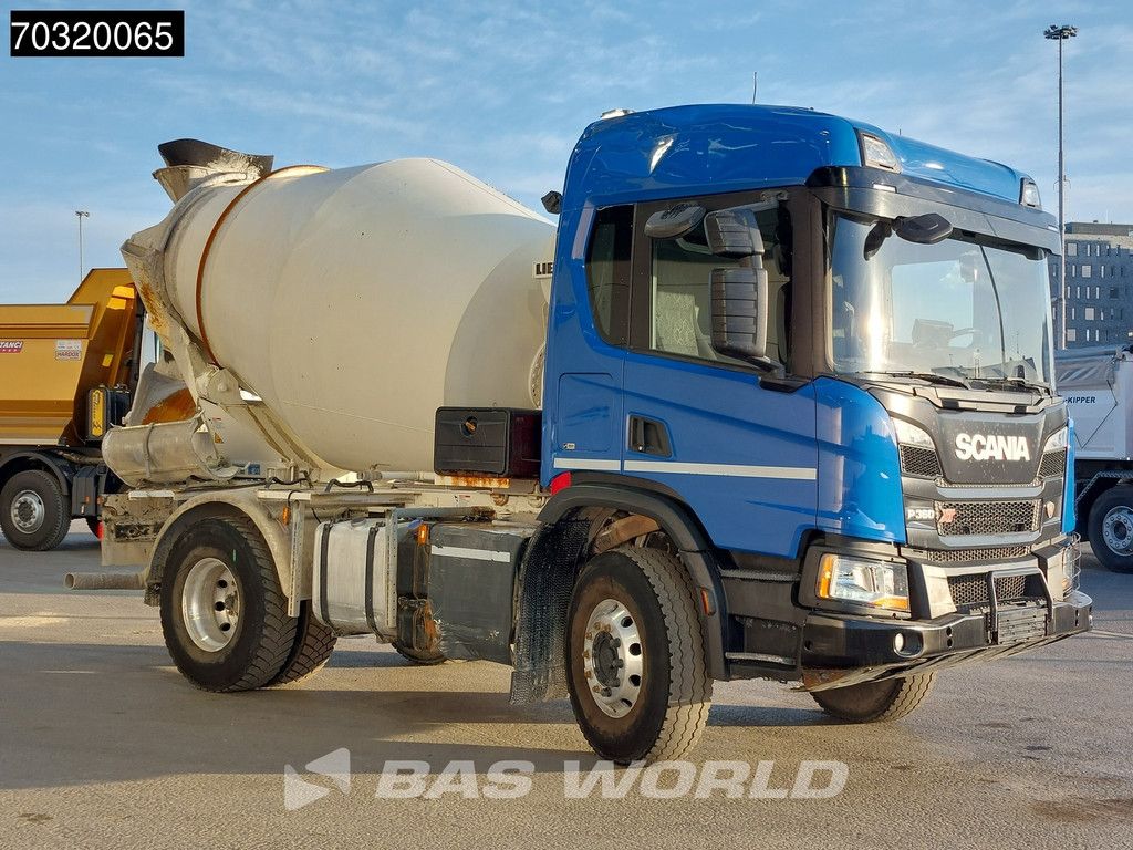 Scania P360 4X2 5m3 Liebherr mixer Steel suspension Retarder Automatic Euro 6