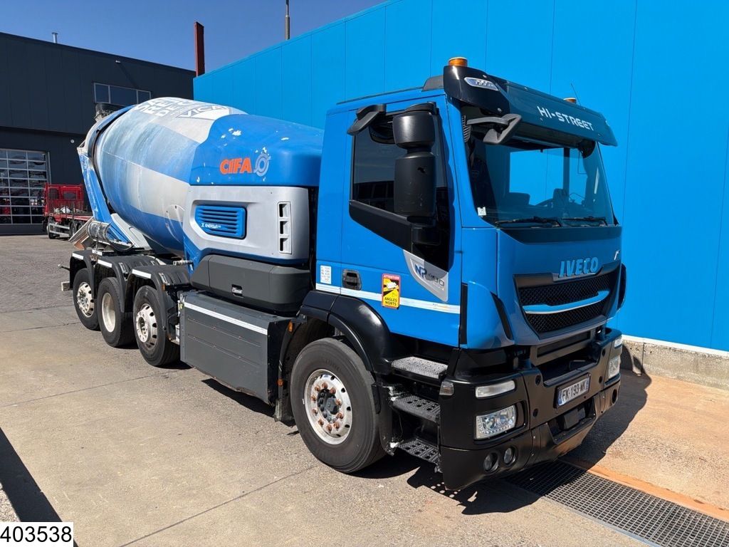 Iveco Stralis 400 CNG 8x2, EURO 6, CIFA 9m3, CNG