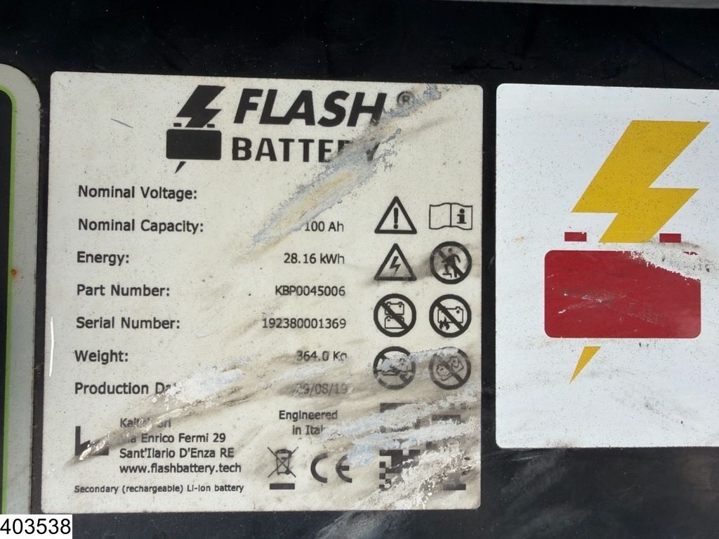 Iveco Stralis 400 CNG 8x2, EURO 6, CIFA 9m3, CNG