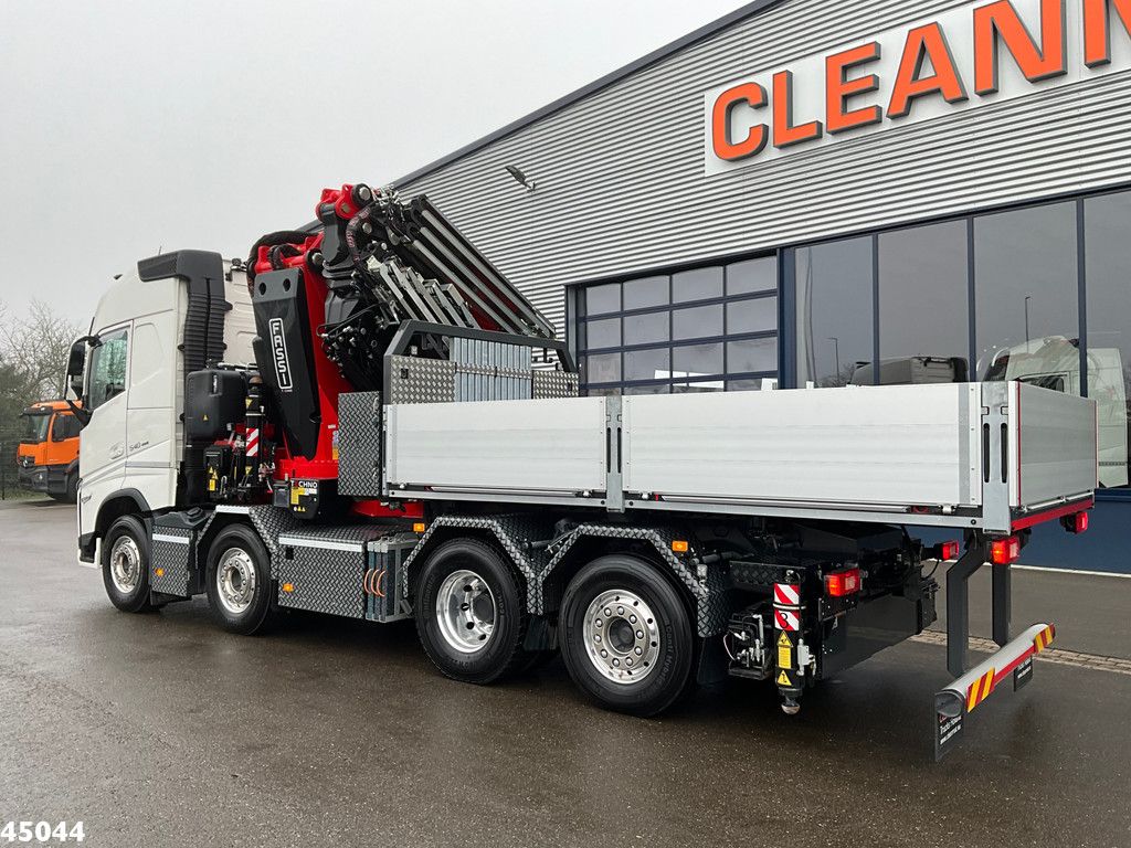 Volvo FH 540 8x2 Fassi 145 Tonmeter laadkraan + Fly-JIb Just 7.187 Km! Demo voertuig!