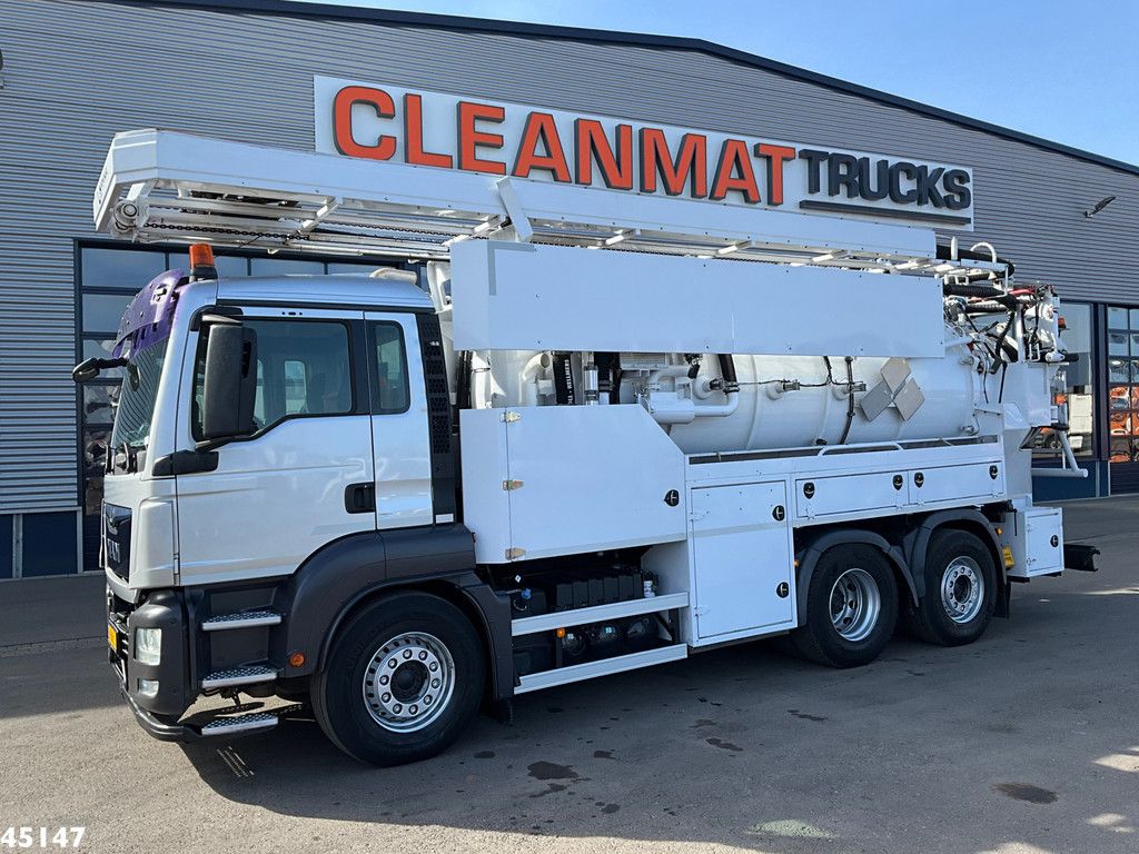 MAN TGS 26.440 Euro 6 Kroll 11m³ Riool Combi