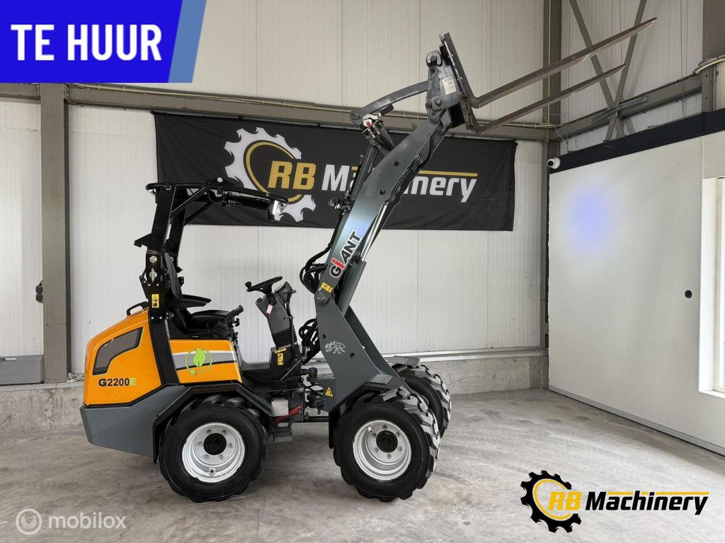 Mini shovel/wiellader te huur Heerenveen