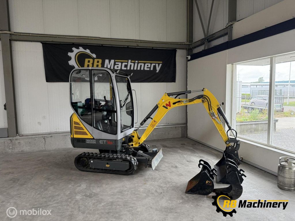 Wackerneuson ET16 Weinig uren!!! Z.G.A.N.