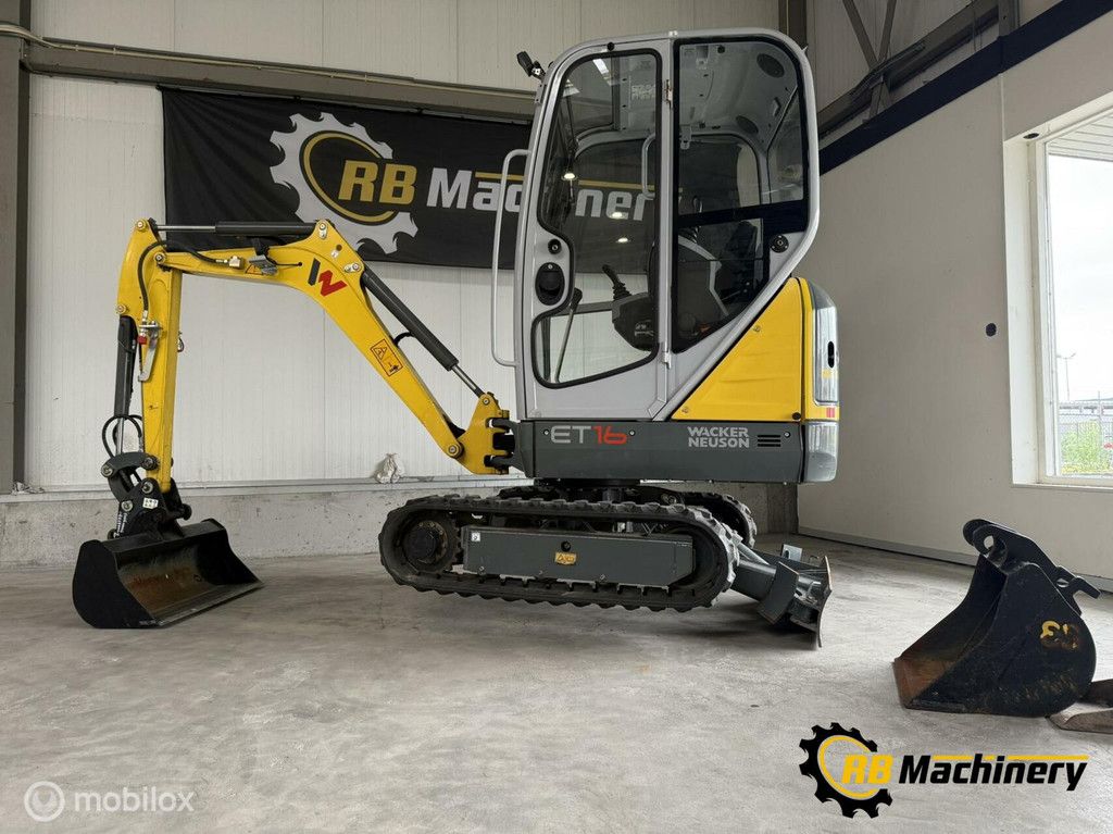 Wackerneuson ET16 Weinig uren!!! Z.G.A.N.