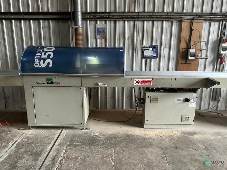 Optimization cross-cut saws Weinig Opticut S50 2003