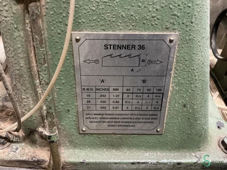 Band saw machines Stenner 1998