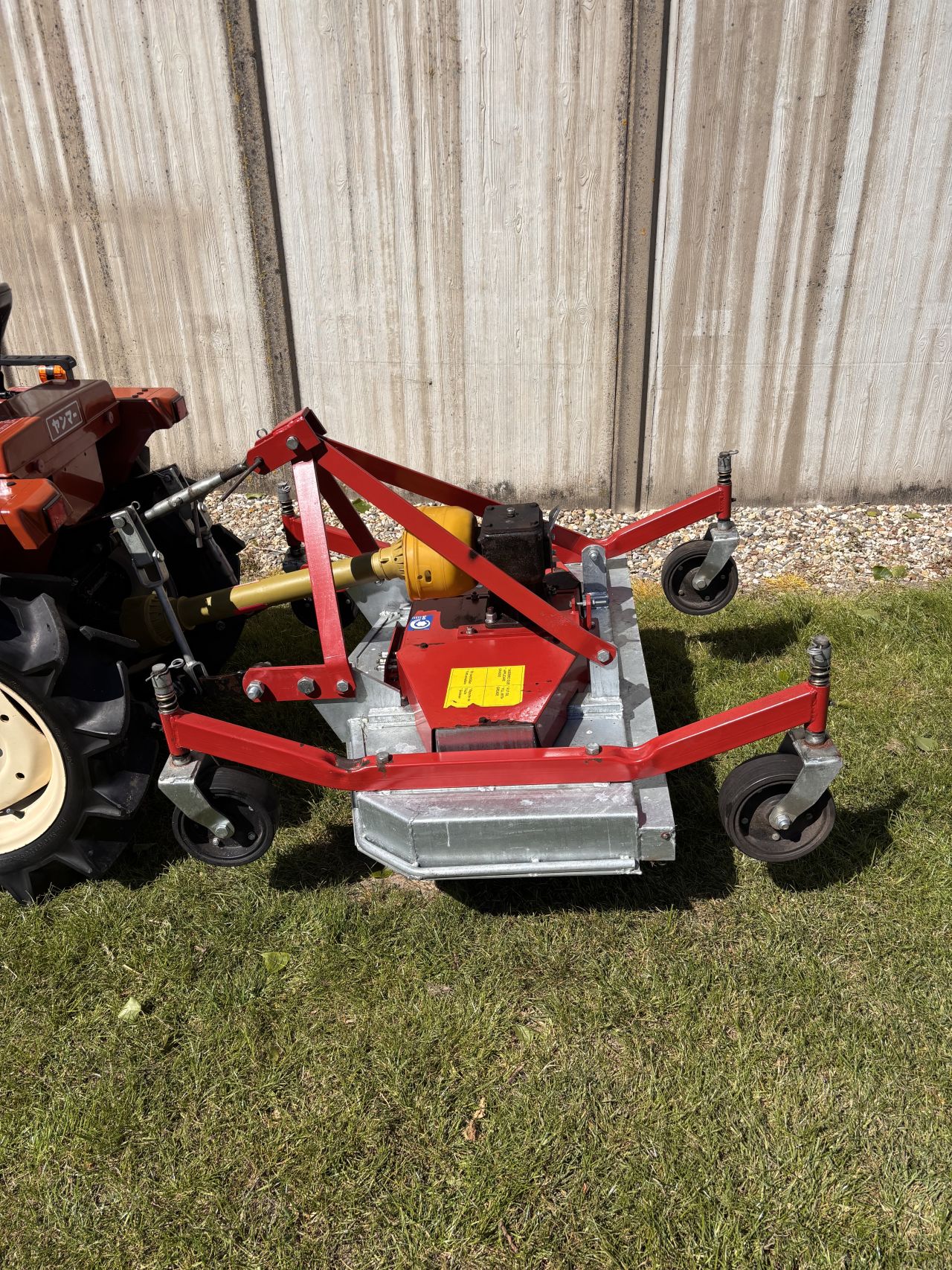 120 cm cirkelmaaier incl aftakas tbv minitractor