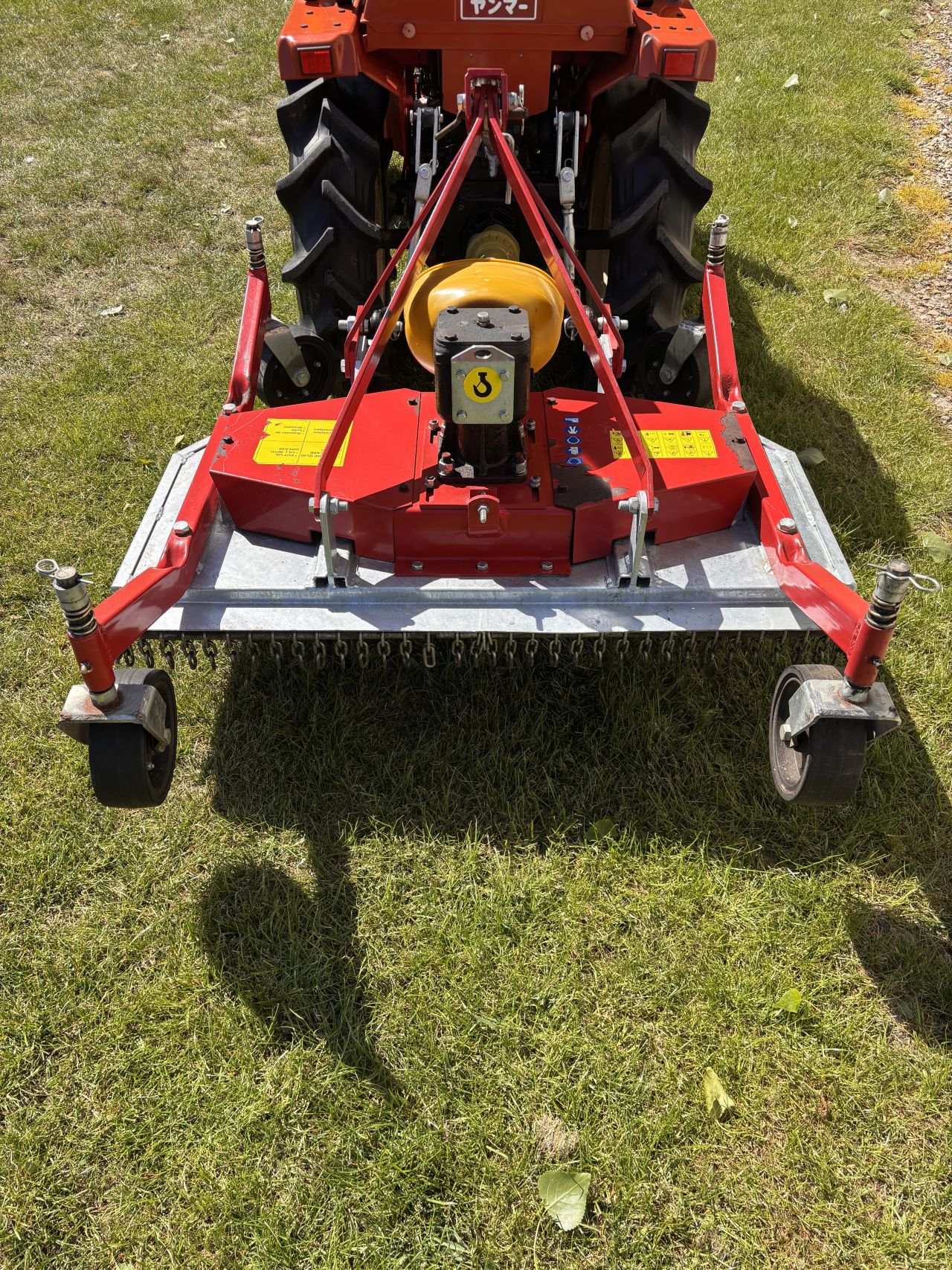 120 cm cirkelmaaier incl aftakas tbv minitractor