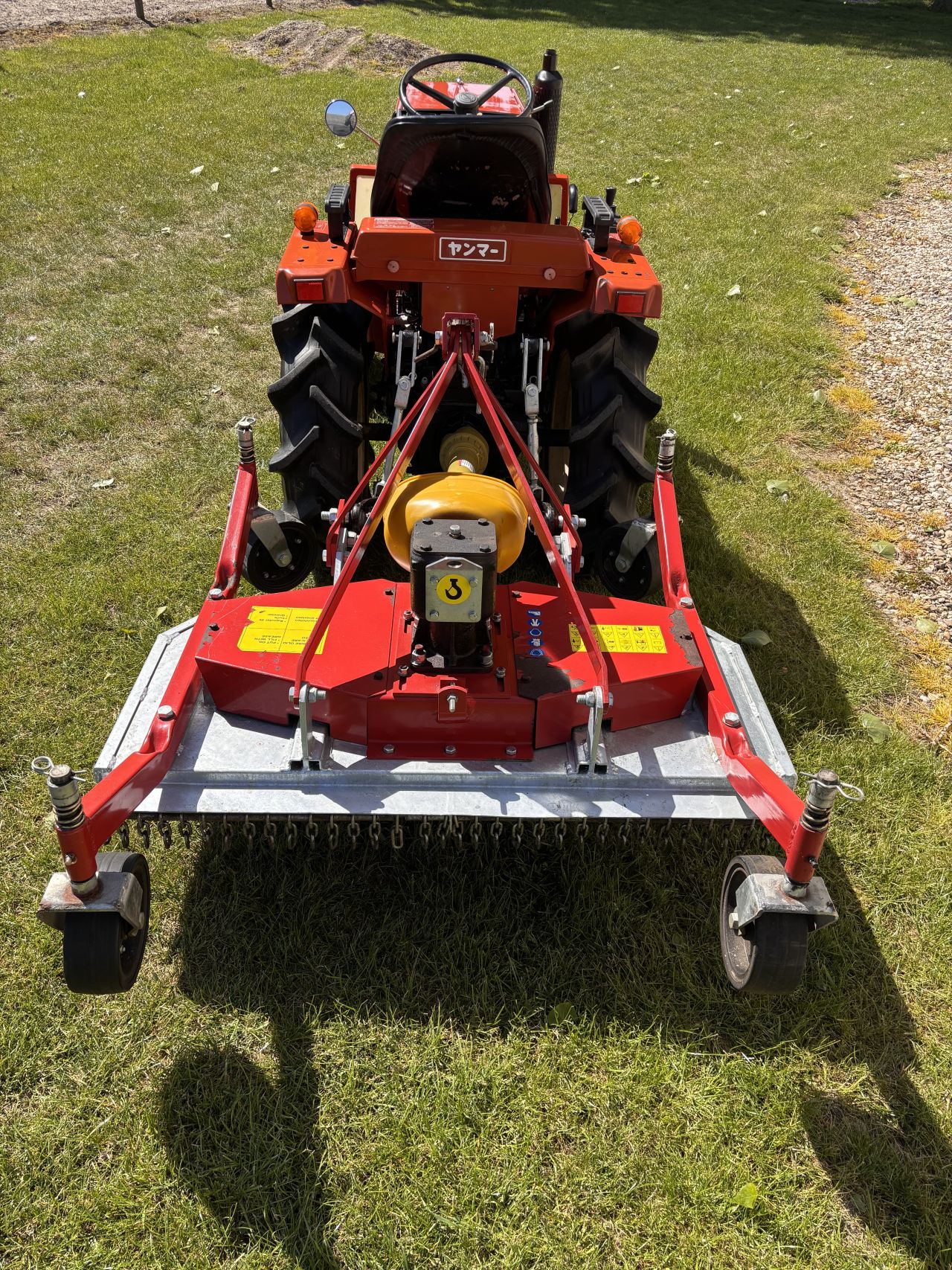 120 cm cirkelmaaier incl aftakas tbv minitractor