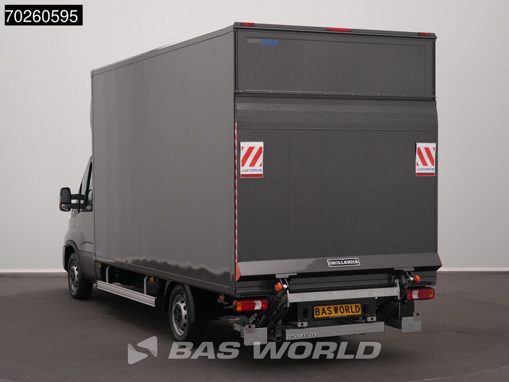 Iveco Daily 35S21 BPM VRIJ! 3.0L Laadklep Automaat Zijdeur 210PK Bakwagen ACC LED Airco 3,5t Trekgewicht D'Hollandia CarPlay Euro6 Meubelbak Koffer Klima
