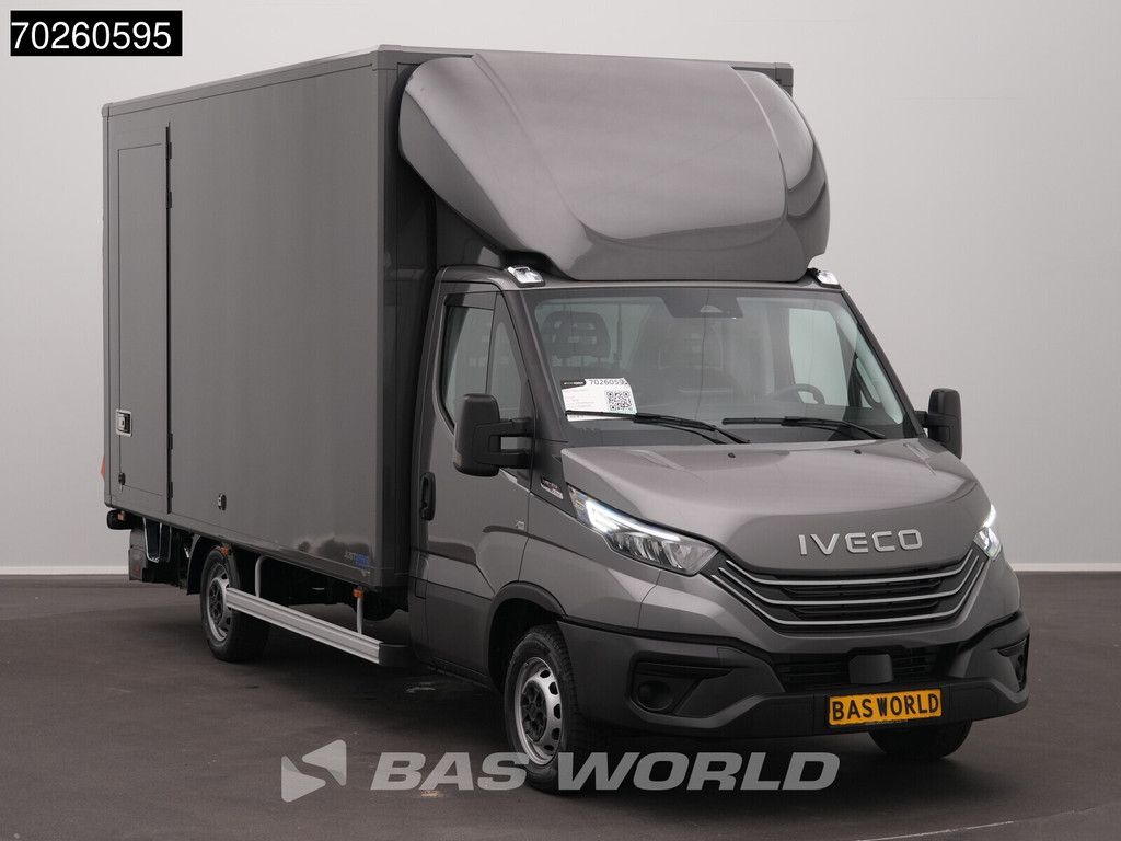 Iveco Daily 35S21 BPM VRIJ! 3.0L Laadklep Automaat Zijdeur 210PK Bakwagen ACC LED Airco 3,5t Trekgewicht D'Hollandia CarPlay Euro6 Meubelbak Koffer Klima