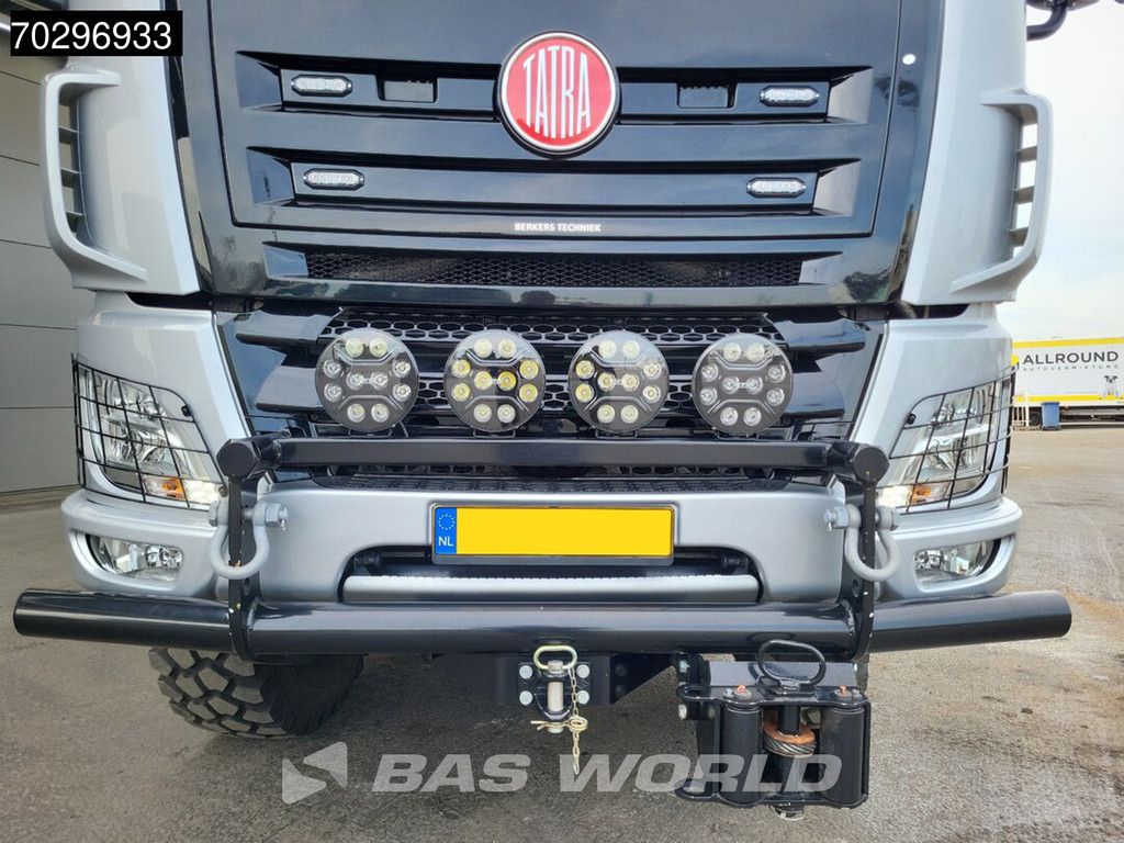 TATRA T158 8X8 NL-Truck 8x8 Off-Grid Camper Hydraulic Winch Generator Retarder Airco Euro 6