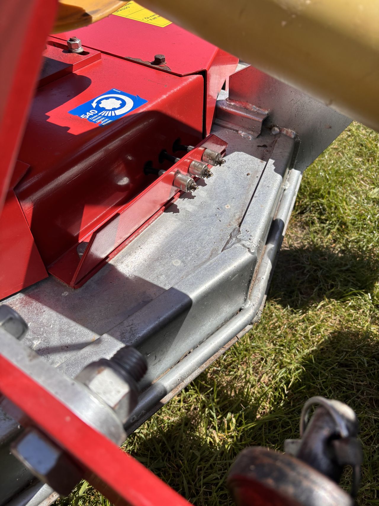 120 cm cirkelmaaier incl aftakas tbv minitractor