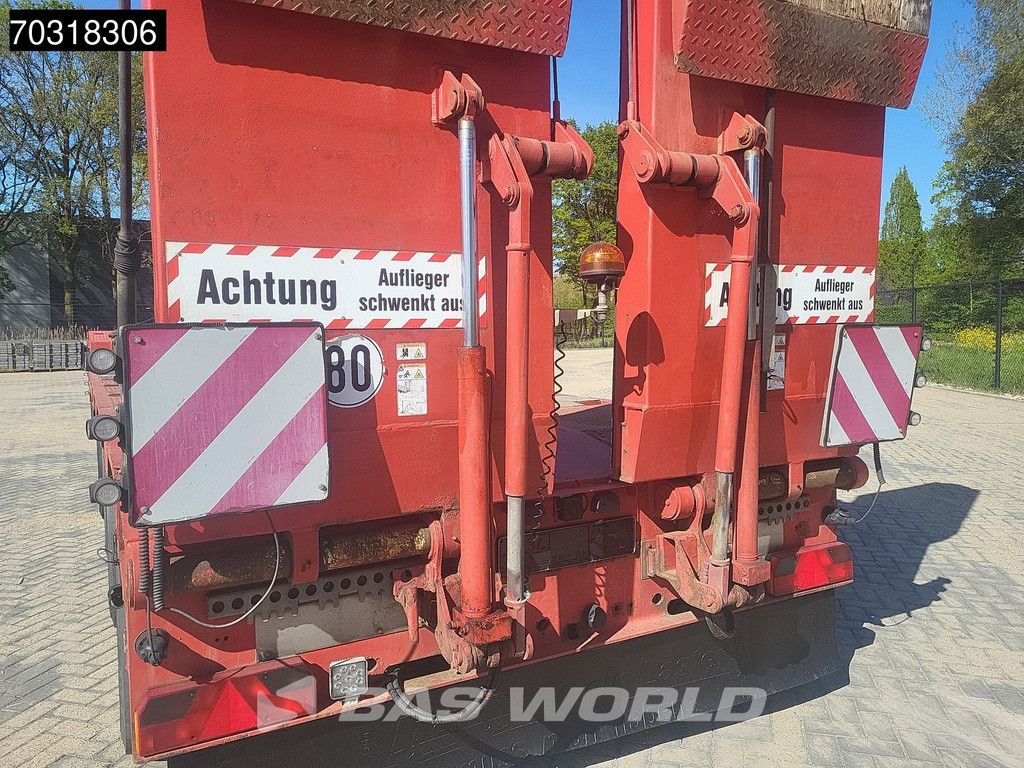 Goldhofer STZ-L5-52/80 4x Steering Axle 1x Lift axle Ramps