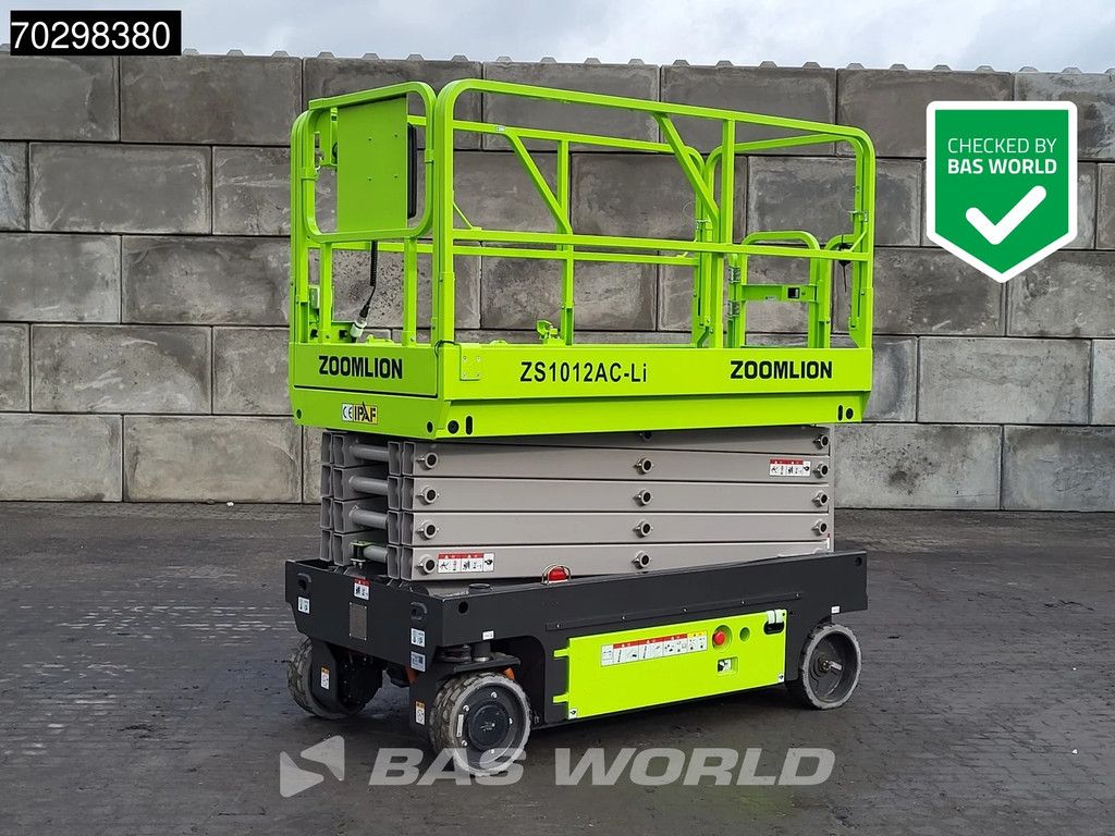 Zoomlion ZS1012AC-Li 10 M – Factory Warranty – CE-Certified