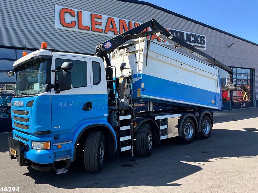Scania G410 Euro 6 HMF 16 Tonmeter Z-kraan