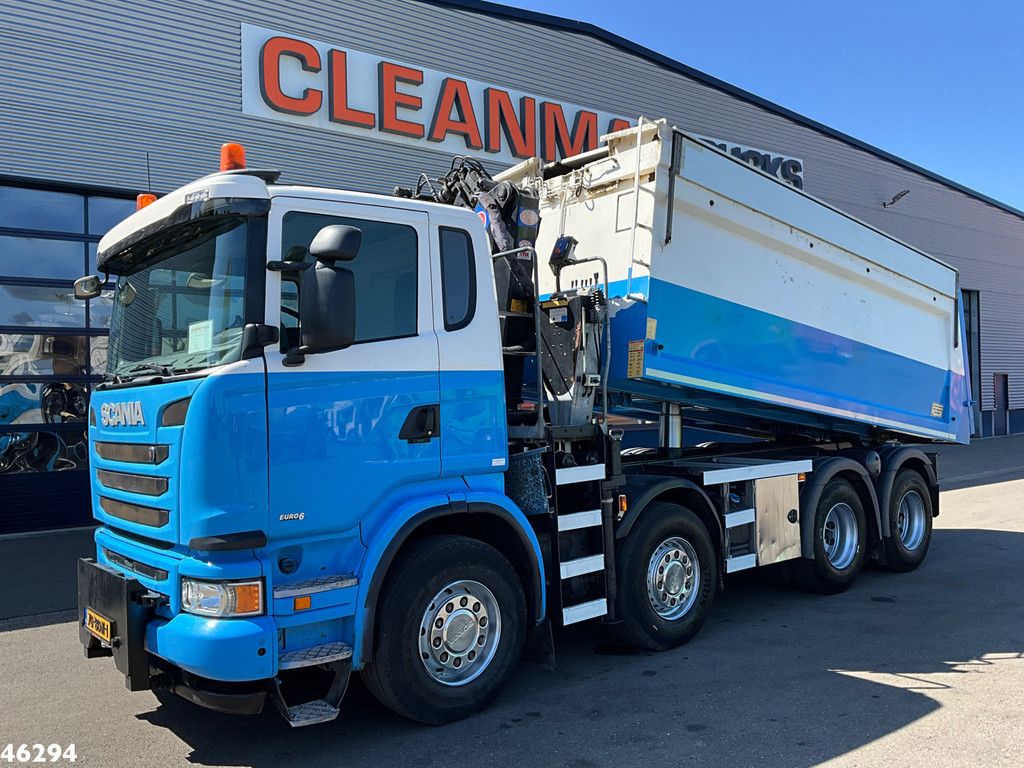 Scania G410 Euro 6 HMF 16 Tonmeter Z-kraan