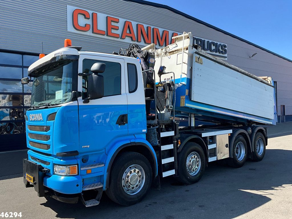 Scania G410 Euro 6 HMF 16 Tonmeter Z-kraan