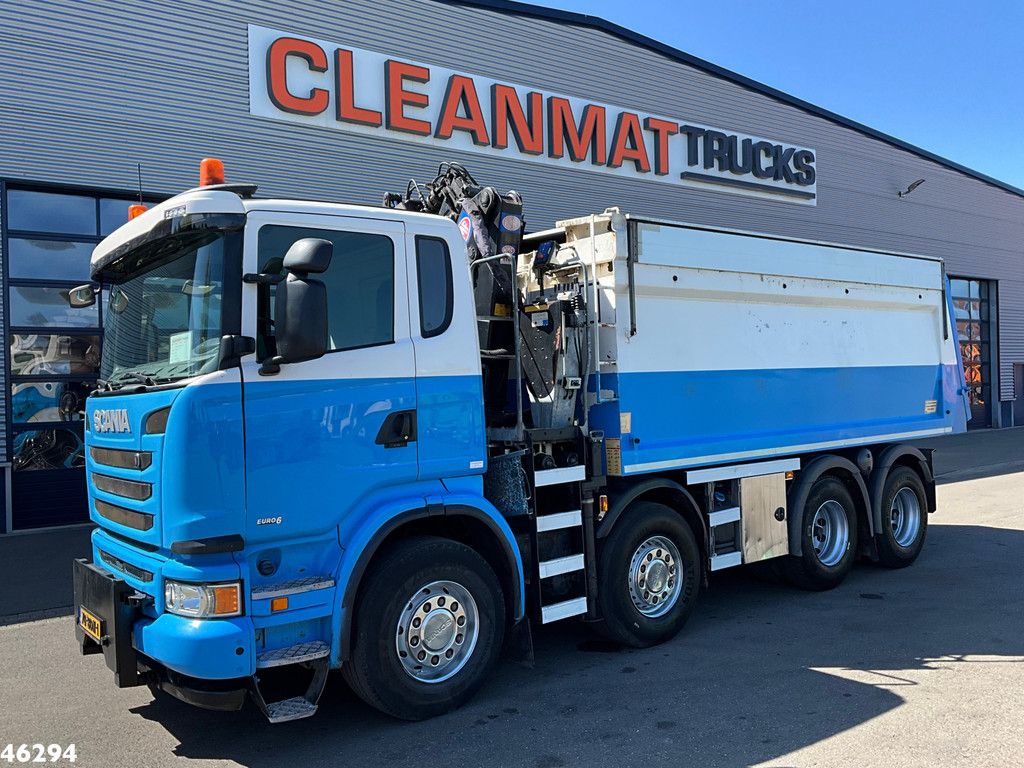 Scania G410 Euro 6 HMF 16 Tonmeter Z-kraan