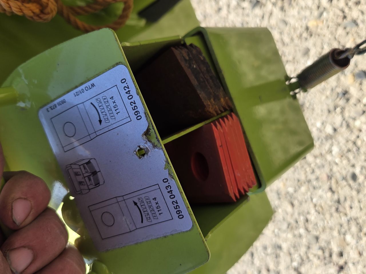 Claas 3200C Disco contour Maaier achter maaier