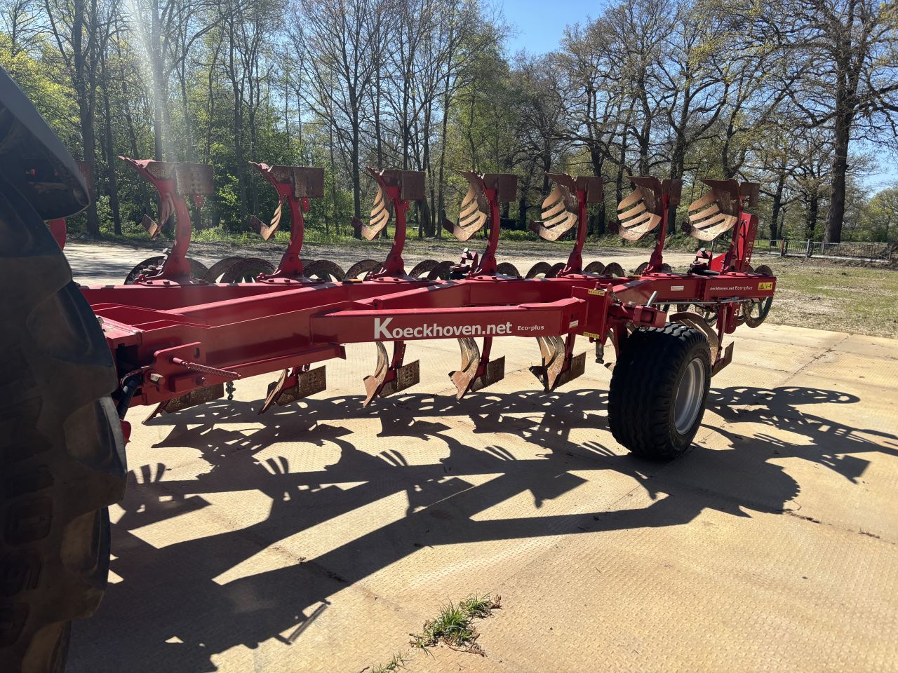 Ovlac ecoploeg 8 schaar zeer nette staat