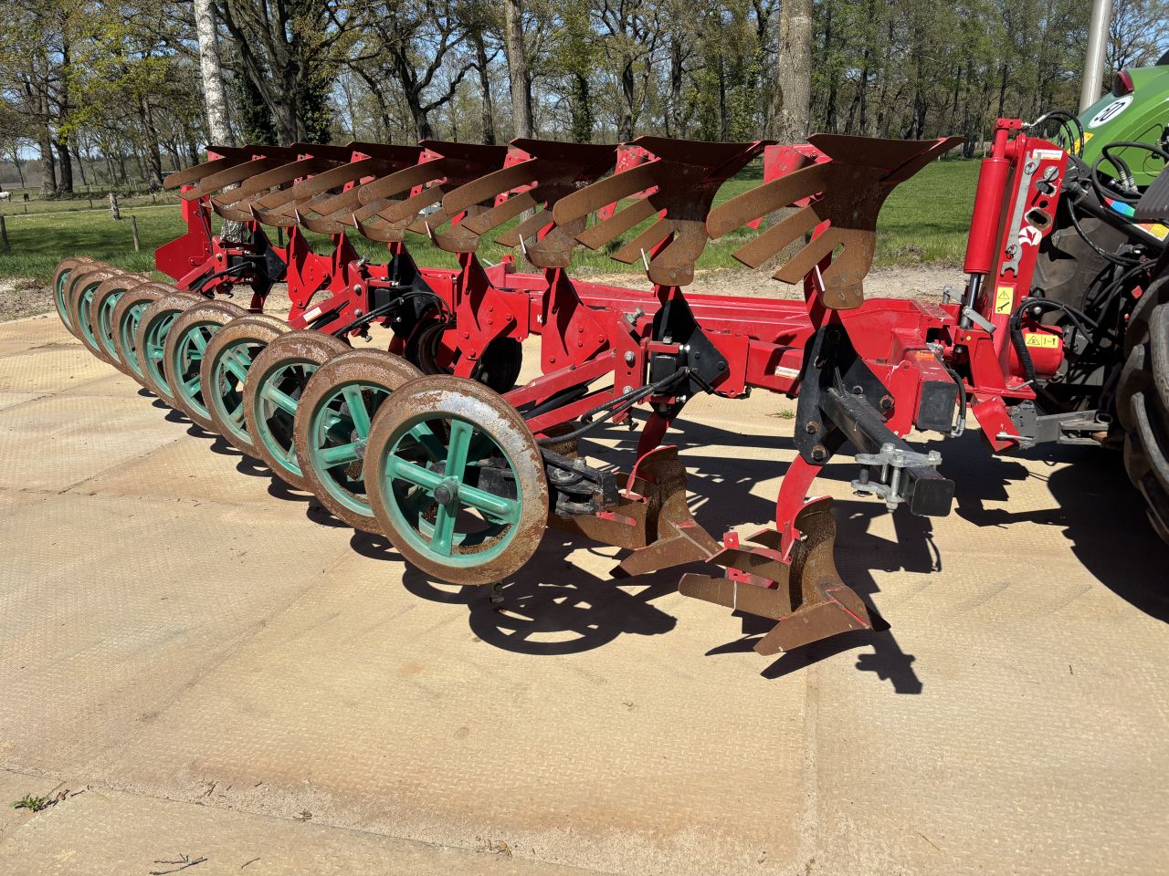 Ovlac ecoploeg 8 schaar zeer nette staat