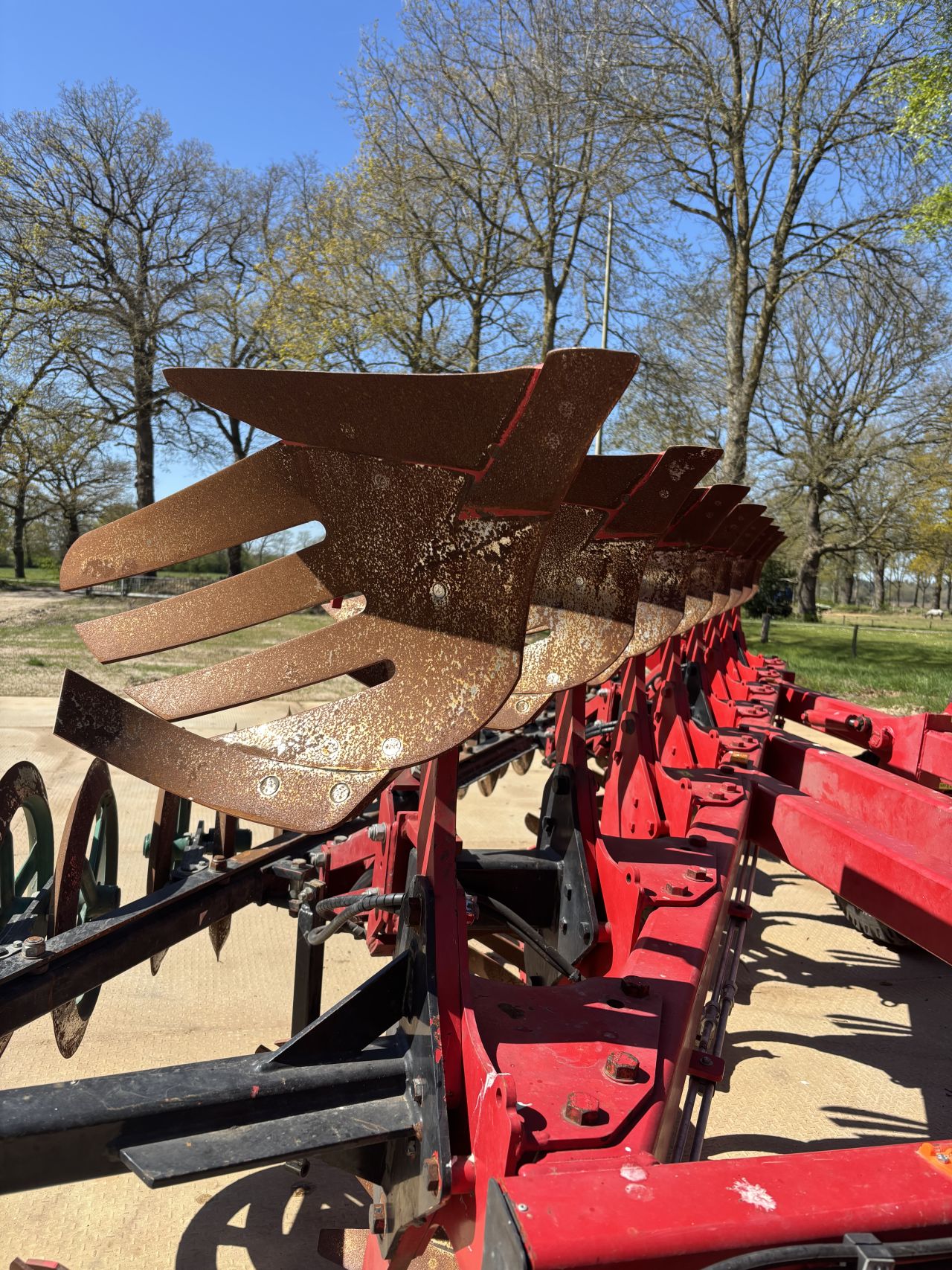 Ovlac ecoploeg 8 schaar zeer nette staat