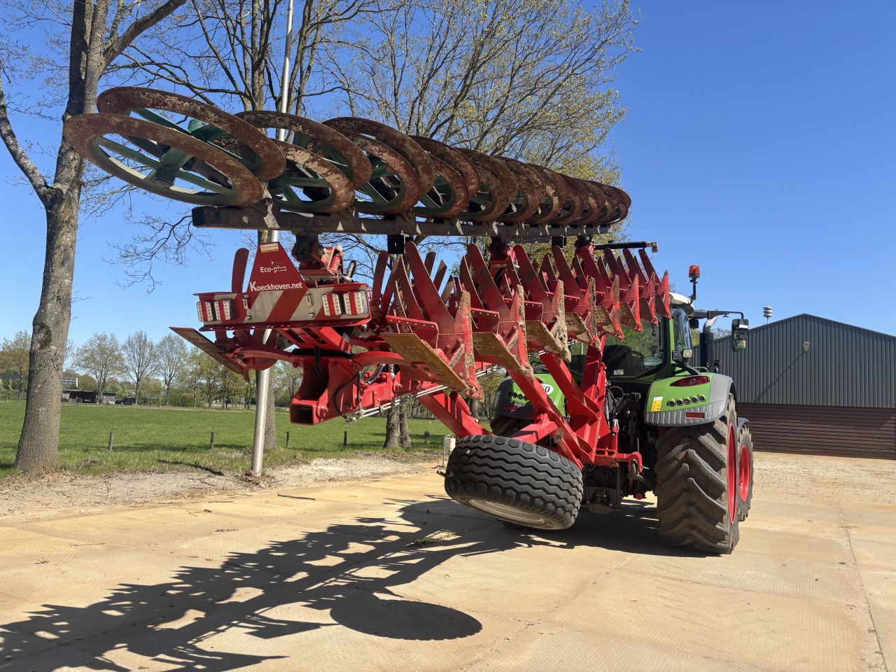 Ovlac ecoploeg 8 schaar zeer nette staat