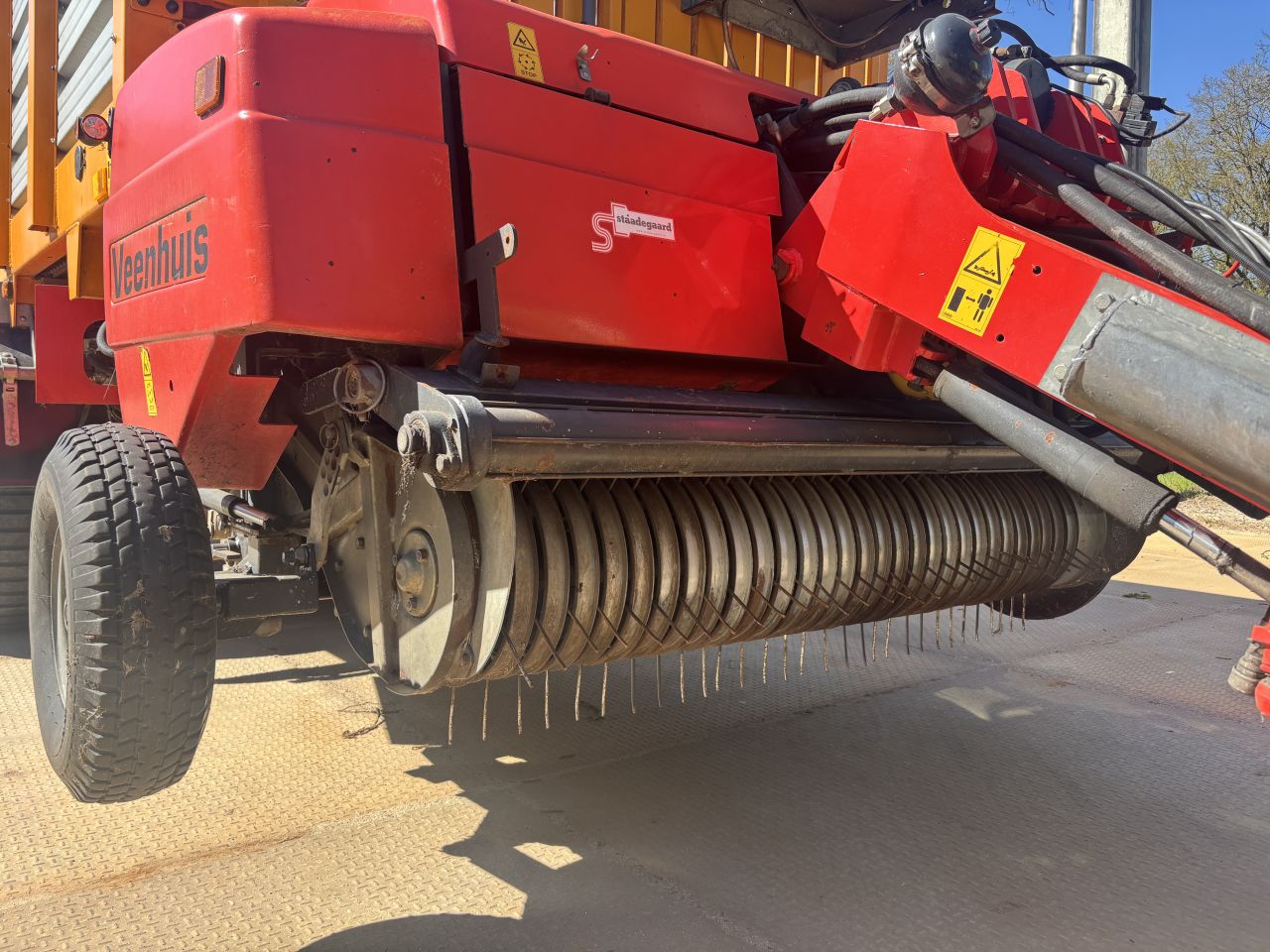 Veenhuis Combi 1800 opraapwagen ladewagen