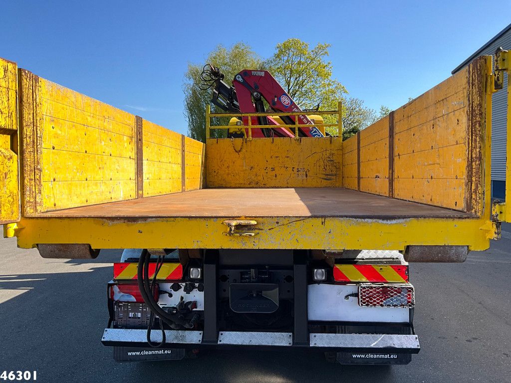 MAN TGA 26.440 VDL 20 Ton haakarmsysteem + Container 10m³ HMF 17 Tonmeter laadkraan