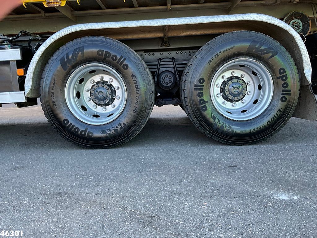 MAN TGA 26.440 VDL 20 Ton haakarmsysteem + Container 10m³ HMF 17 Tonmeter laadkraan