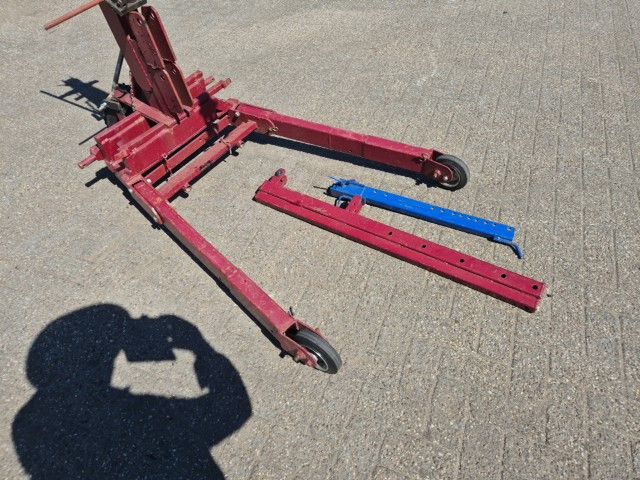 Werkplaats/motorkraan.