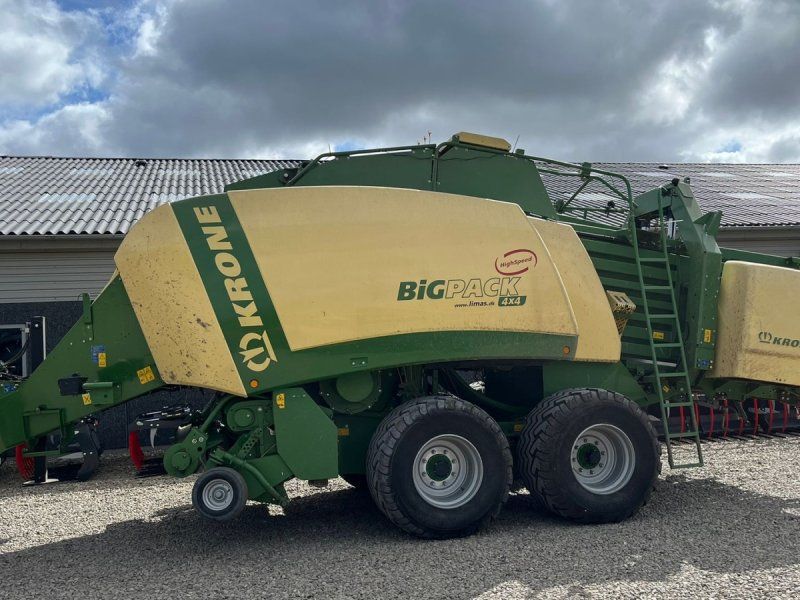 Krone Big Pack 4X4 High Speed boogie montering med styrbar aksel og br