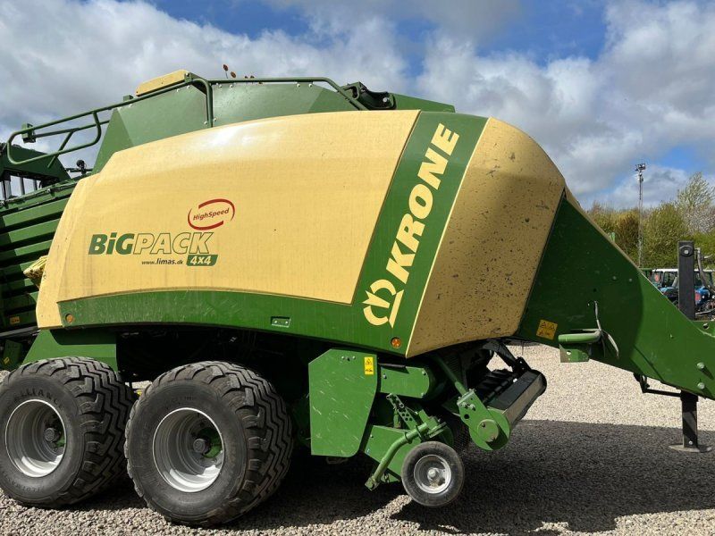Krone Big Pack 4X4 High Speed boogie montering med styrbar aksel og br