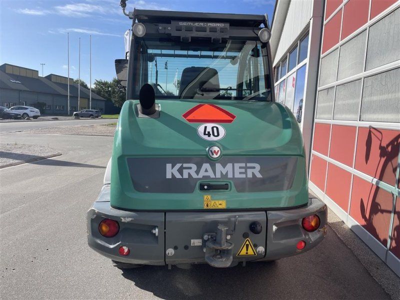 Kramer KL30.8T med skovl , pallegafler, overfaldsgreb