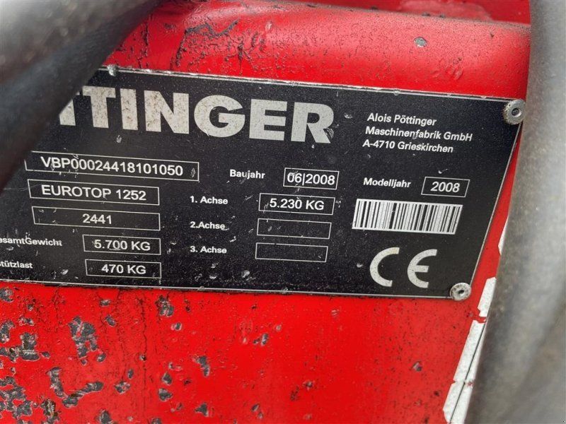 Pöttinger TOP1252 C