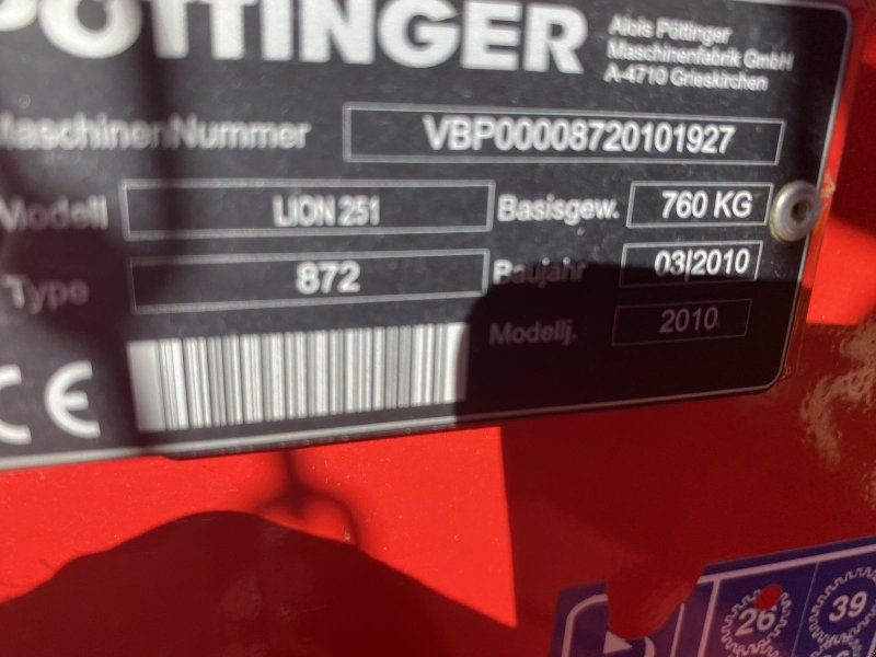 Pöttinger Kreiselge Lion 251