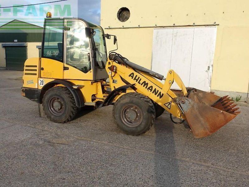 Ahlmann al 80 erst 3270 std.  klappschaufel +palettengabel
