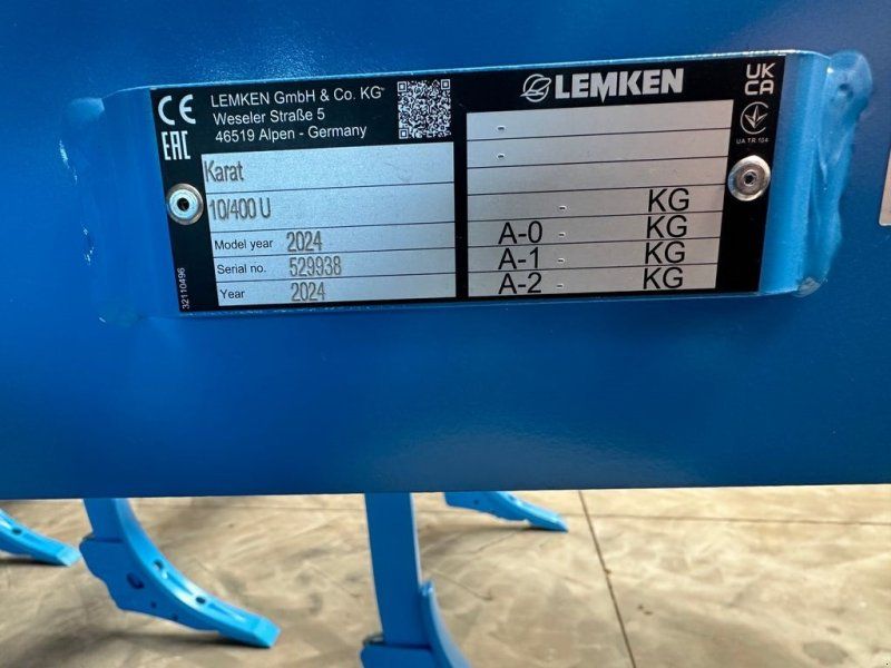 Lemken Karat 10/400U